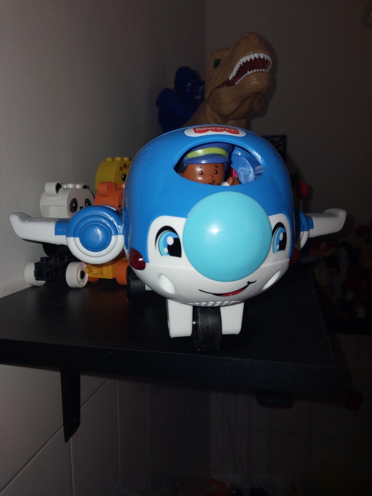 Fisher-Price Little People Vliegtuig met Piloot, Kinderen en Baby's, Verzenden, Auto of Voertuig