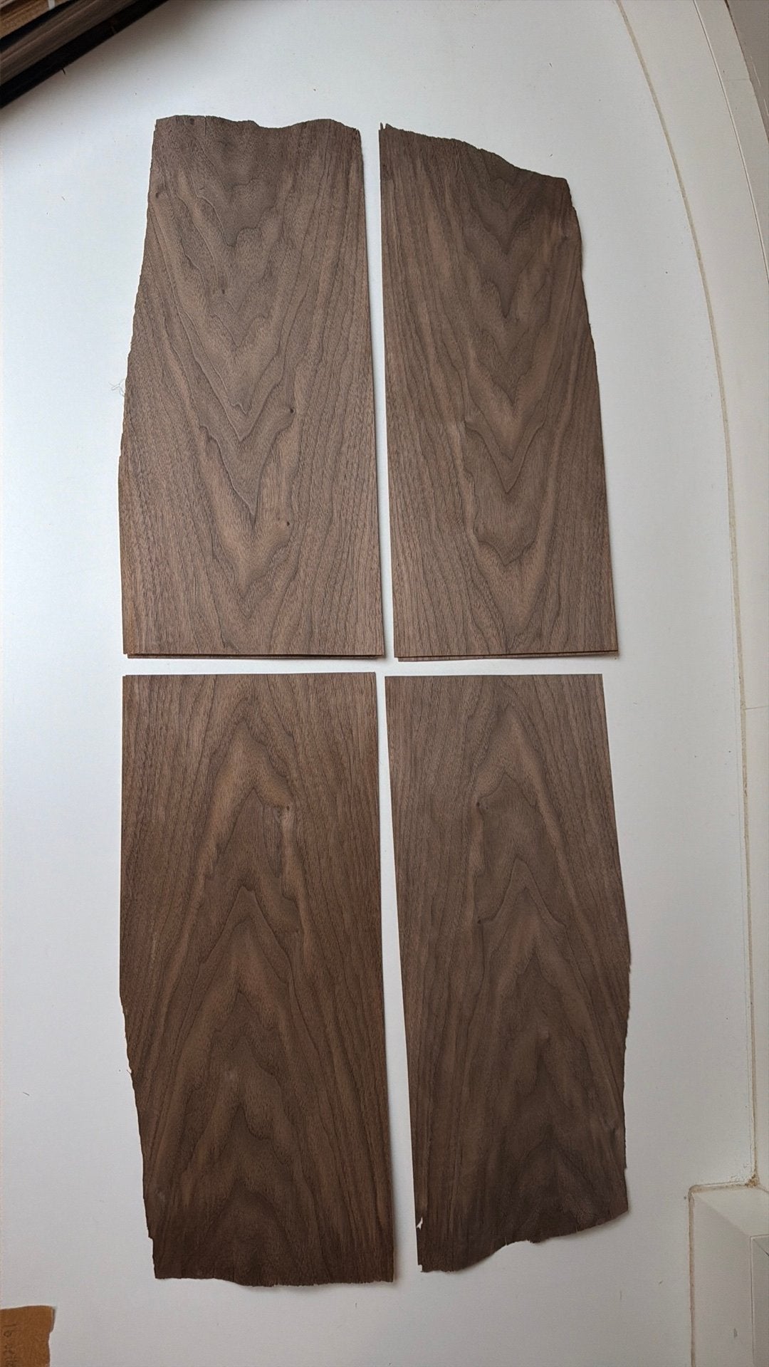 Noten amerikaans hout 40x16cm, Ophalen of Verzenden, Nieuw, Kunst en Creatief