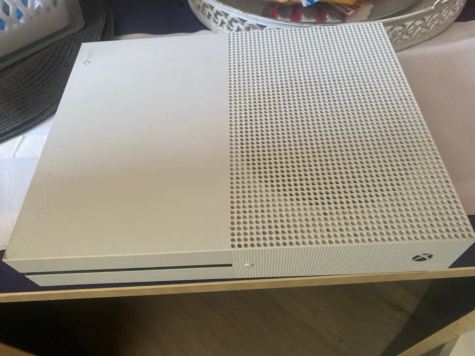 Xbox One S 1TB Console - Wit, Ophalen, Xbox One S, Zo goed als nieuw, Zonder controller