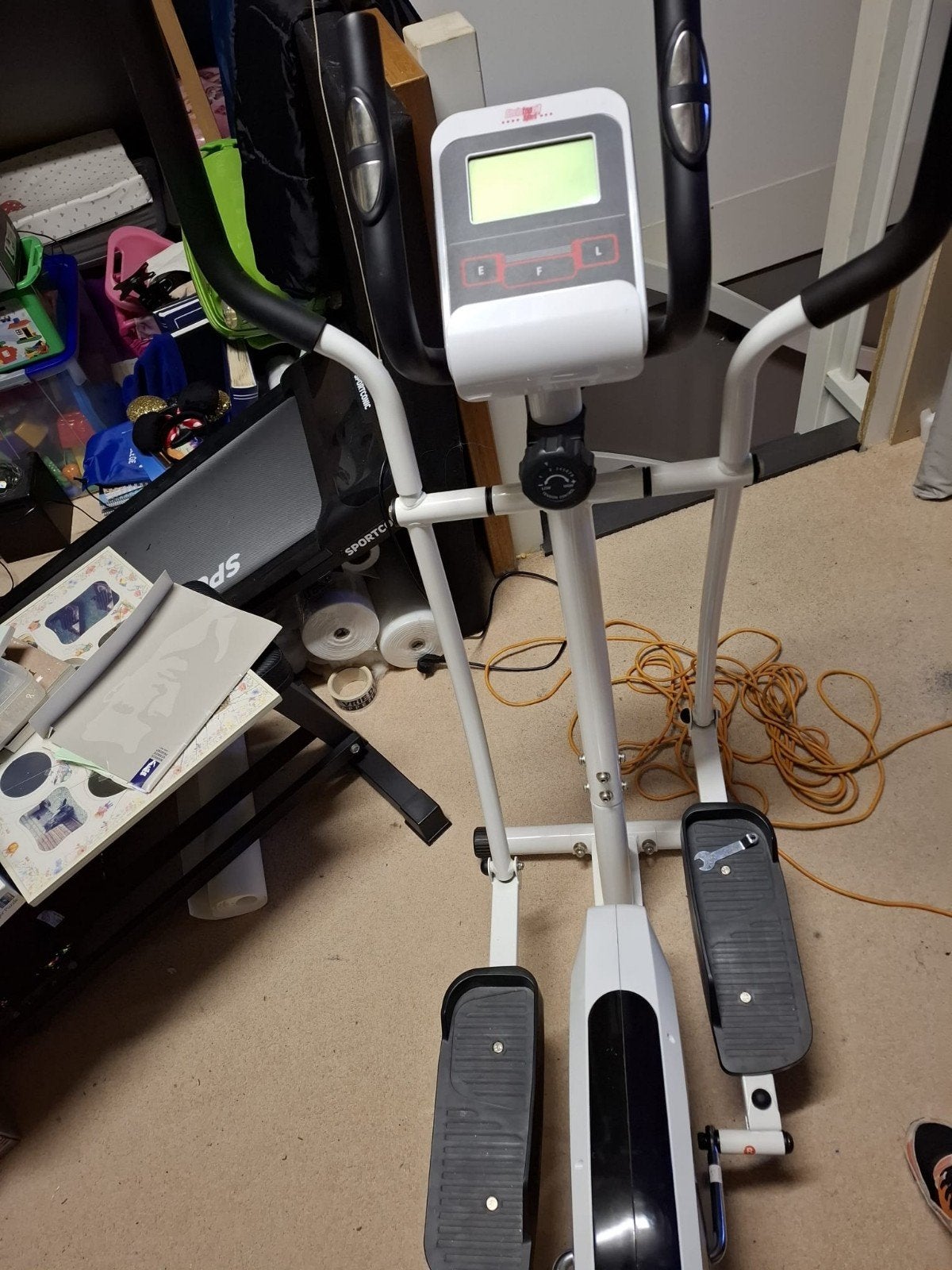 Christopeit Sport CT 3 Crosstrainer - Zo goed als nieuw, Sport en Fitness, Ophalen, Benen, Zo goed als nieuw, Crosstrainer