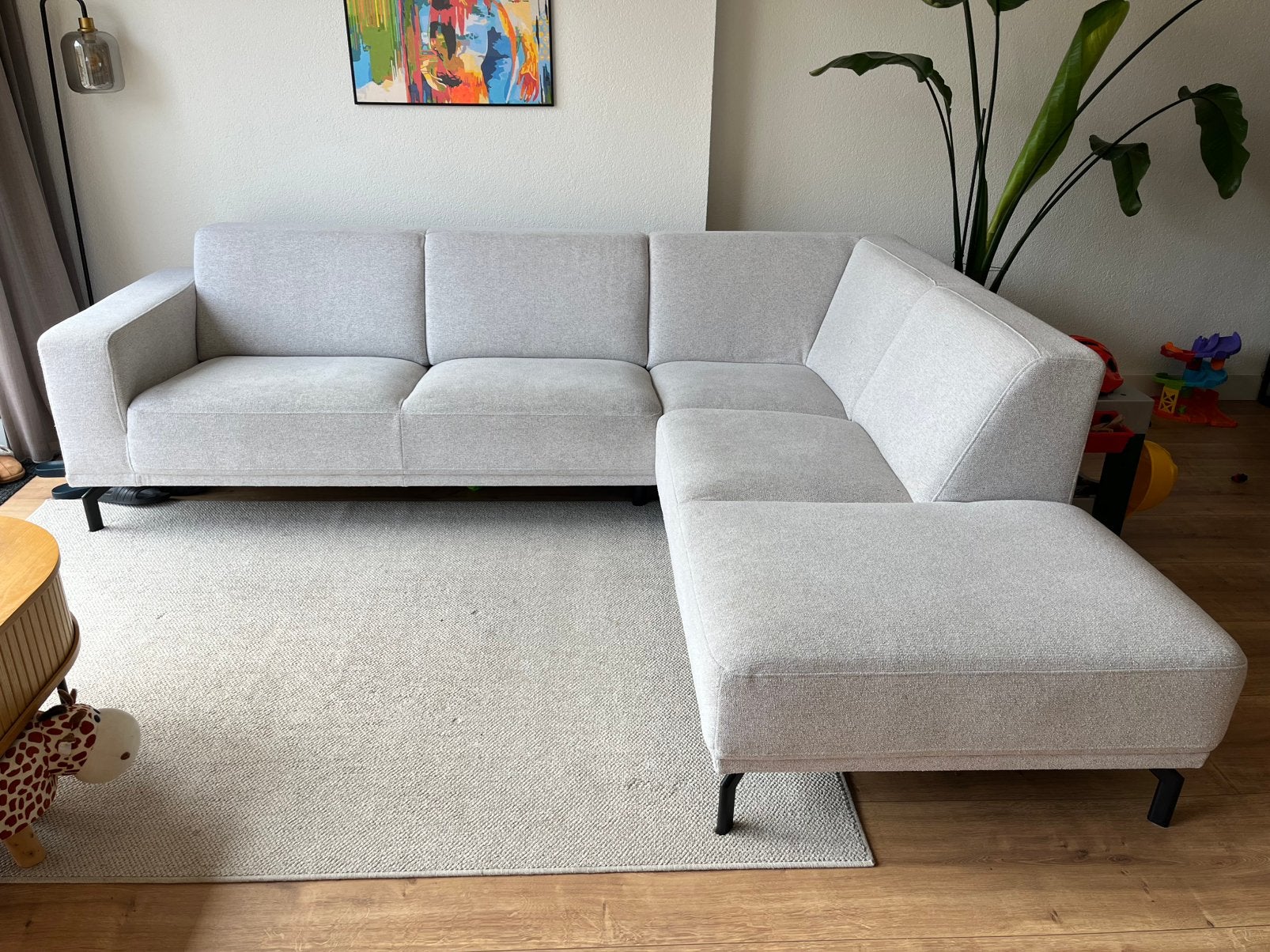 Mooie hoekbank van Montel “Viano”, Ophalen, 250 tot 300 cm, Hoekbank, 75 tot 100 cm