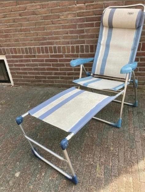 Crespo standenstoelen Crespo campingstoelen kampeerstoelen, Caravans en Kamperen, Kampeermeubelen, Ophalen, Gebruikt, Campingstoel