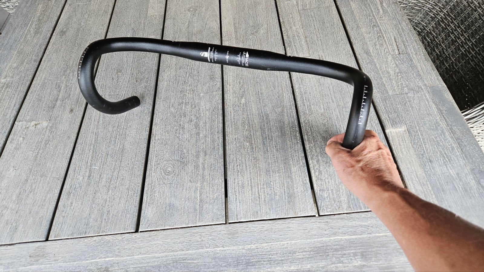 Bontrager RACE VR-C 06 420 mm racefiets stuur, Fietsen en Brommers, Gebruikt, Stuur, Ophalen of Verzenden, Bontrager