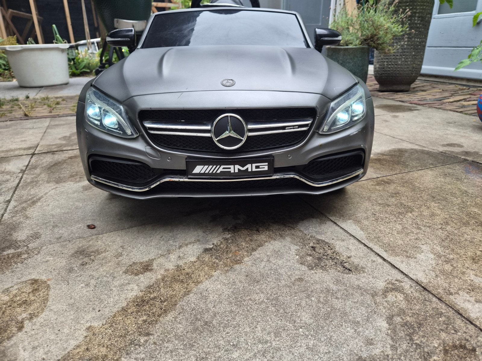 Mercedes-Benz AMG C63S elektrische kinderauto, Ophalen of Verzenden