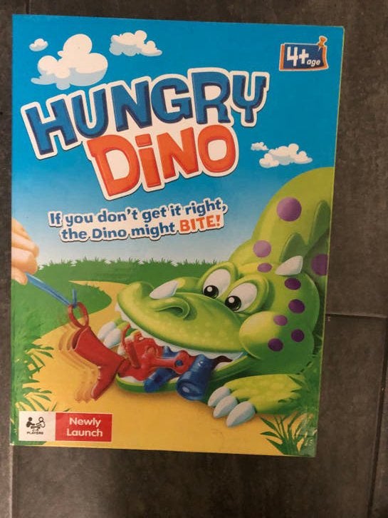 Nieuw Hungry Dino Spel - Pas op voor de bijtende dino!, Ophalen of Verzenden, Nieuw, Jongen of Meisje