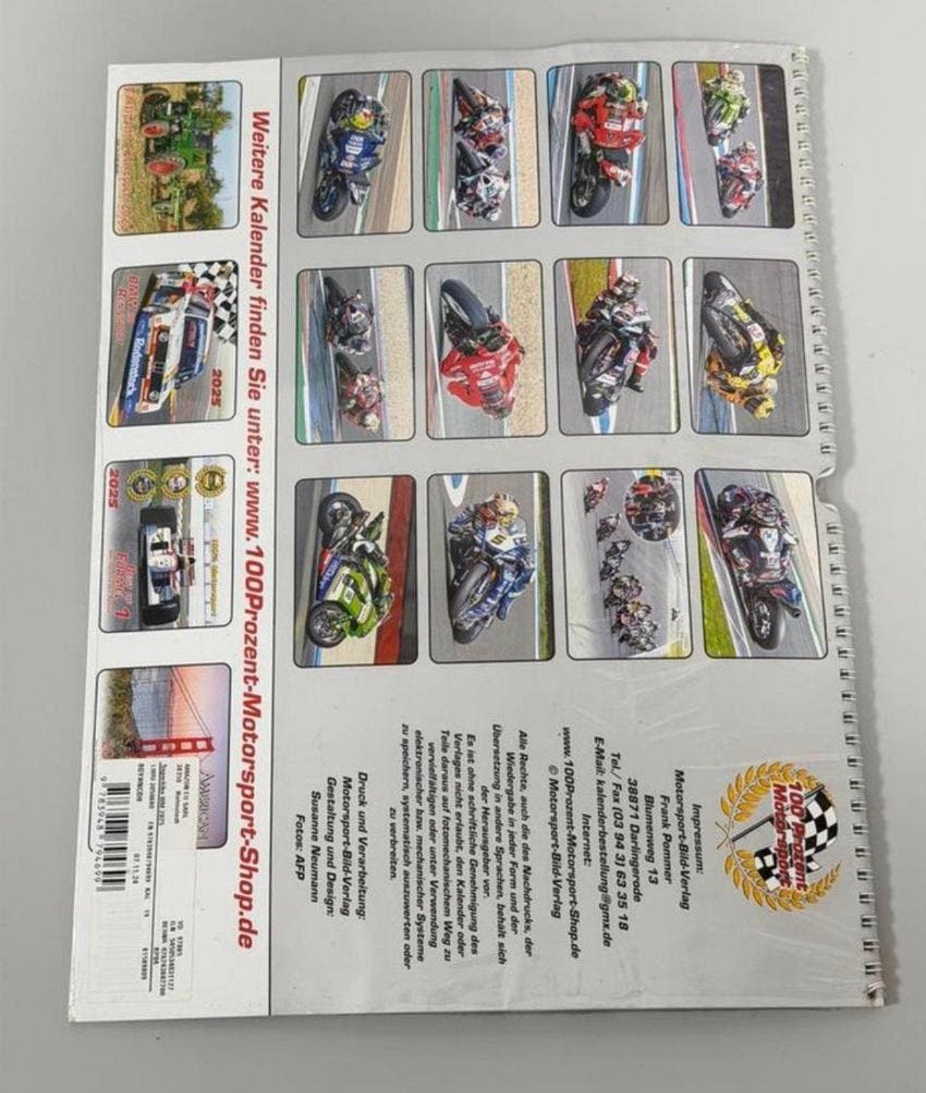 Superbike Wereldkampioenschap (WorldSBK) kalender 2025, Ophalen of Verzenden, Nieuw, Motoren