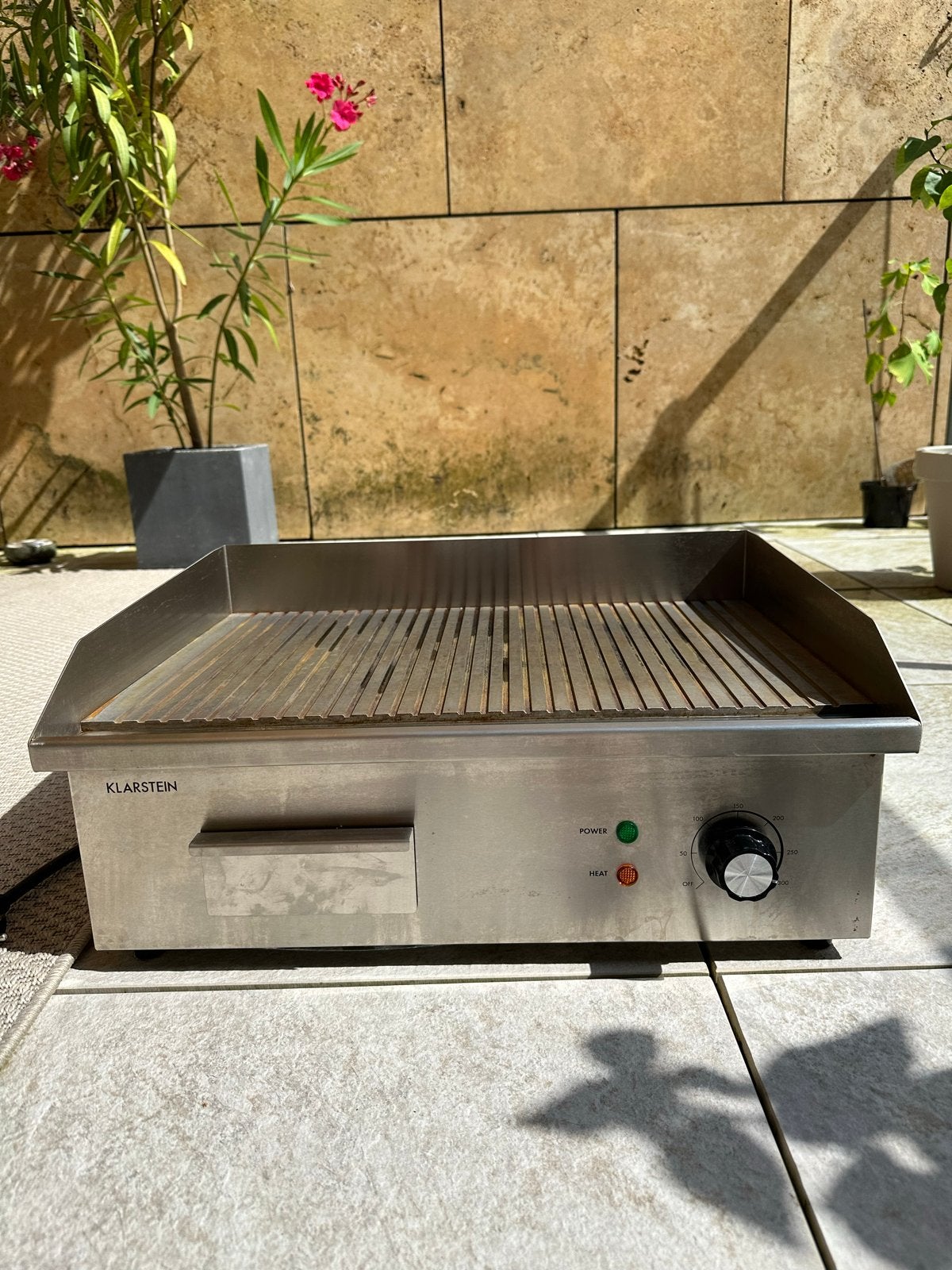 Krachtige elektrische BBQ Grillmeile 3000R - 3000W, Ophalen, Gebruikt