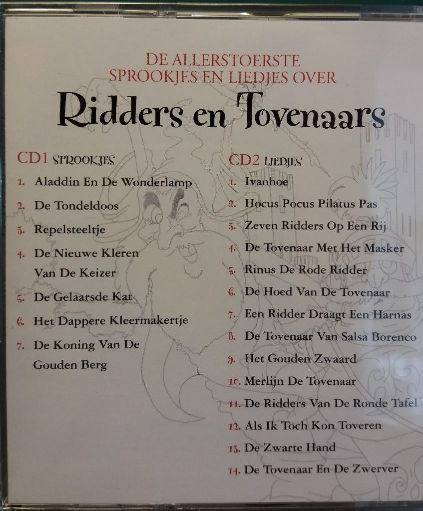 Ridders en tovenaars stoere sprookjes en liedjes 2cd