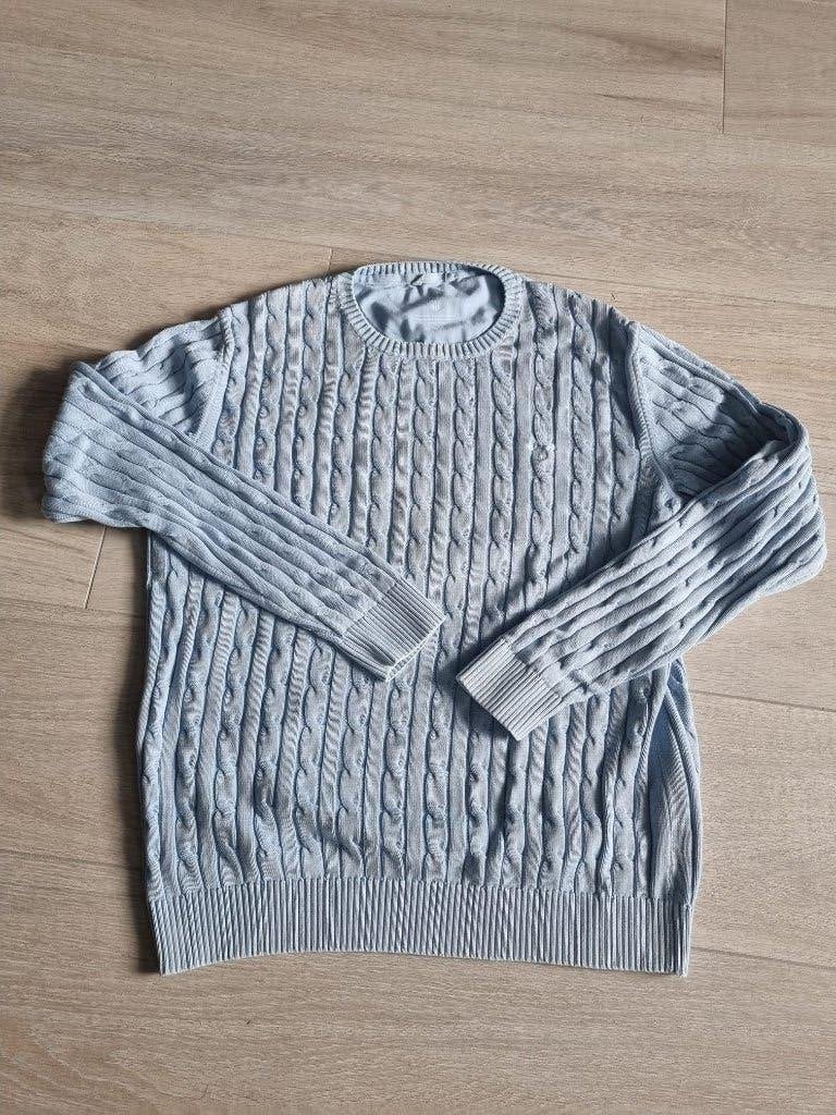 GANT kabeltrui, maat XXL, Kleding | Heren, Truien en Vesten, Blauw, GANT, Maat 56/58 (XL), Ophalen of Verzenden