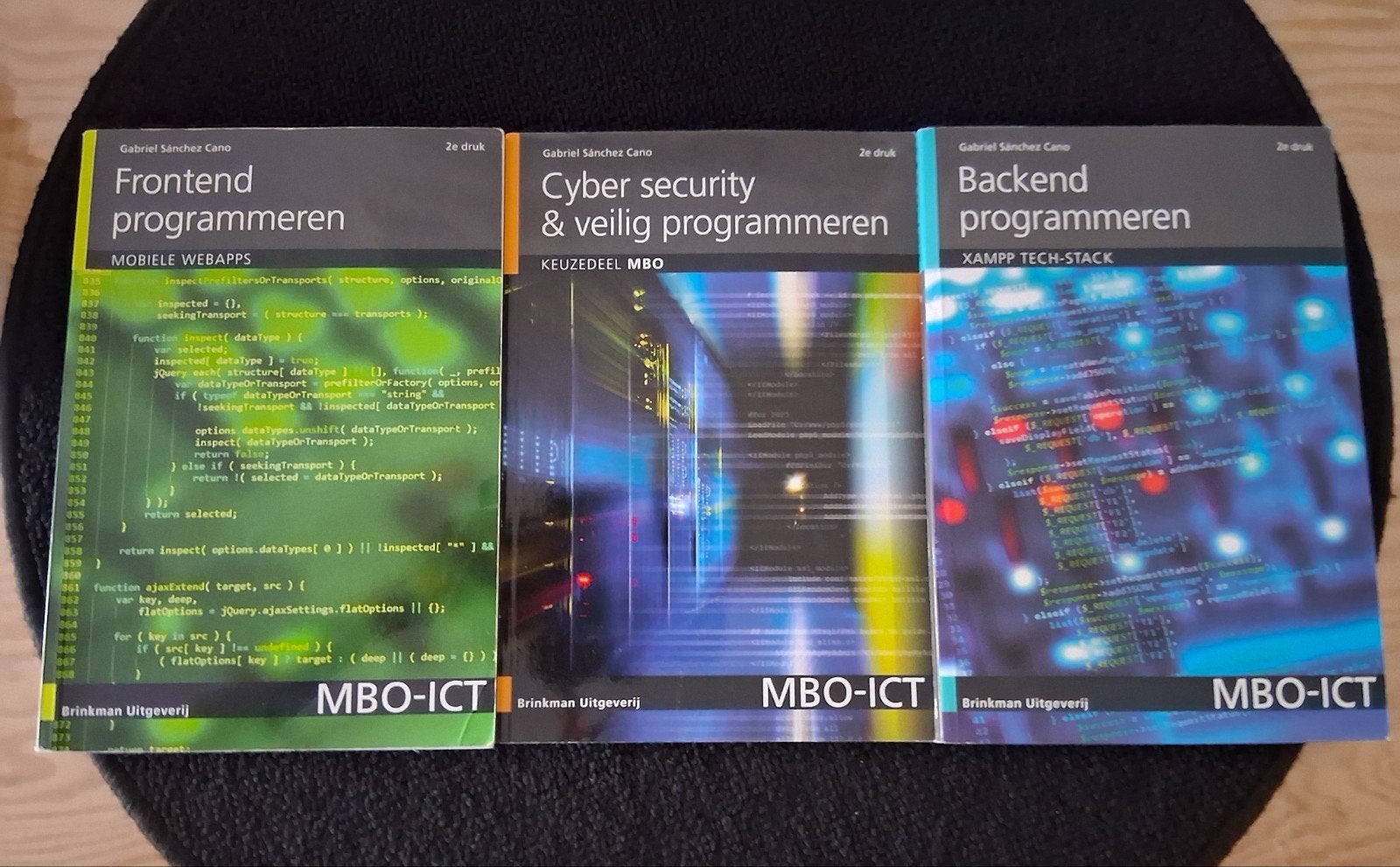 Mooie serie MBO-ICT studieboeken (van alles wat), Ophalen of Verzenden, Gelezen