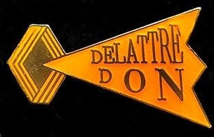 Renault- Delattre Don pin, Verzenden, Nieuw, Transport, Speldje of Pin