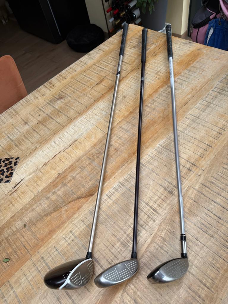 Callaway Big Bertha Golfclubs (3W, 4H, 5W), Ophalen, Gebruikt, Club, Callaway