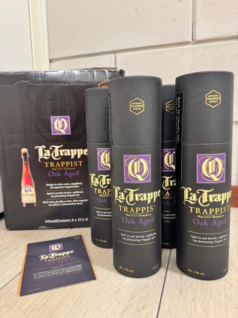 La Trappe Oak Aged - Batch 45, Verzamelen, Biermerken, Verzenden