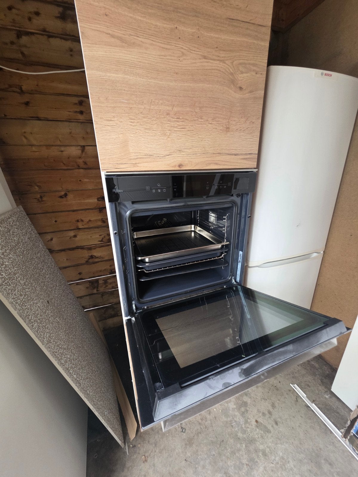 Inbouw oven met optionele kast, Ophalen, Bauknecht, Gebruikt, Oven