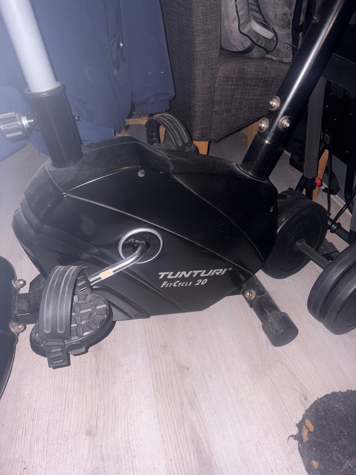 Tunturi Fit Cycle 20 Hometrainer zonder elektronische functi, Ophalen, Gebruikt, Metaal, Benen