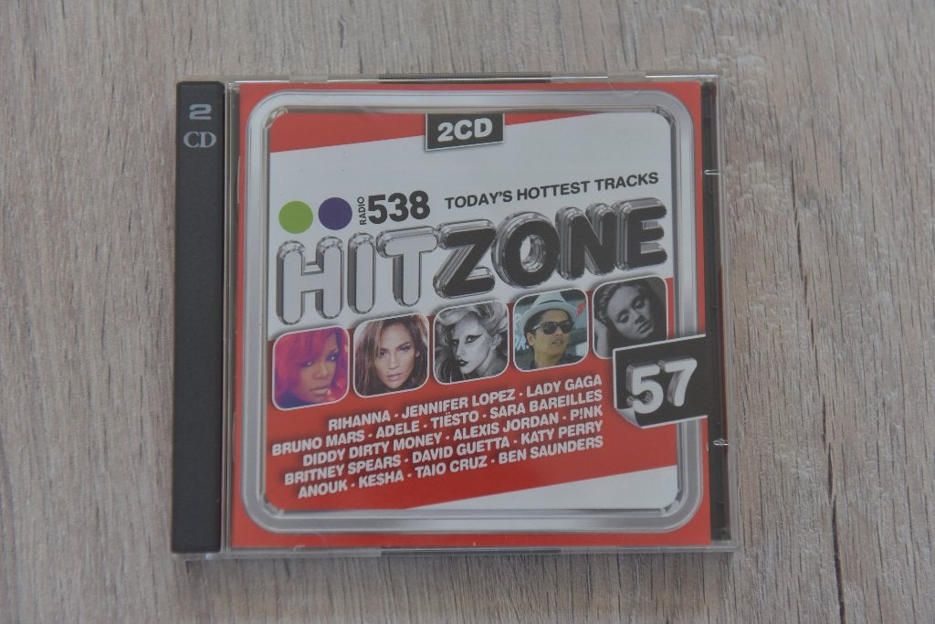 RADIO 538 HITZONE 57 -- 2CDbox, Cd's en Dvd's, Verzenden, Gebruikt, Pop