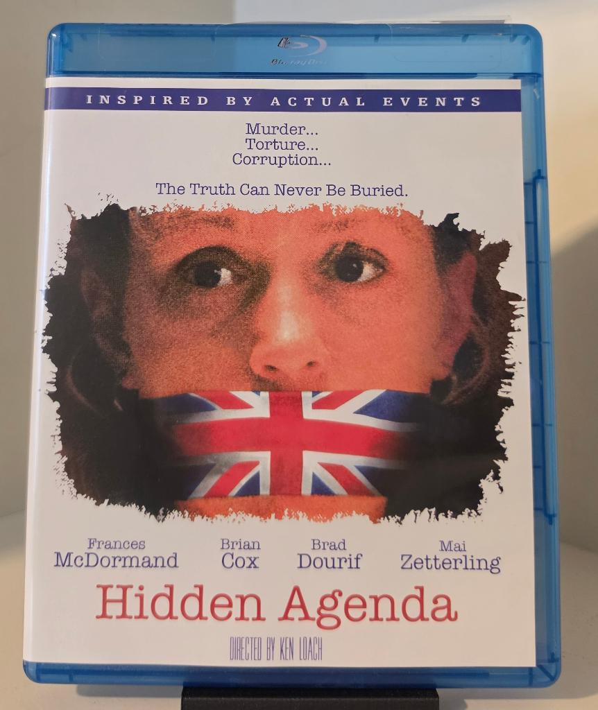 HIDDEN AGENDA - Kino Lorber - Blu-ray, Cd's en Dvd's, Blu-ray, Verzenden, Zo goed als nieuw, Thrillers en Misdaad