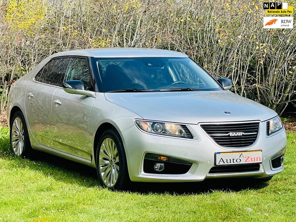 Saab 9-5 2.8T Aero Exklusiv XWD/Leer/Automaat (Bij 2010), Automaat, Euro 5, Achterwielaandrijving, Gebruikt