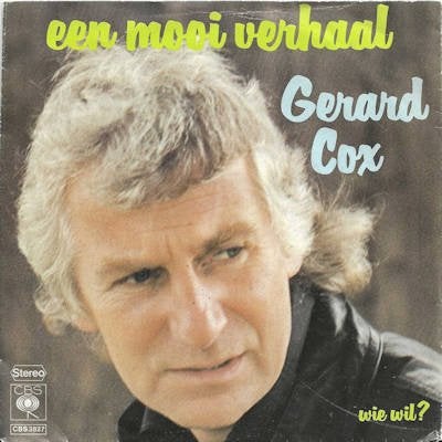 GERARD COX  1975  SUPER LEGENDE !!  C1514, Ophalen of Verzenden, Gebruikt, 7 inch, Pop