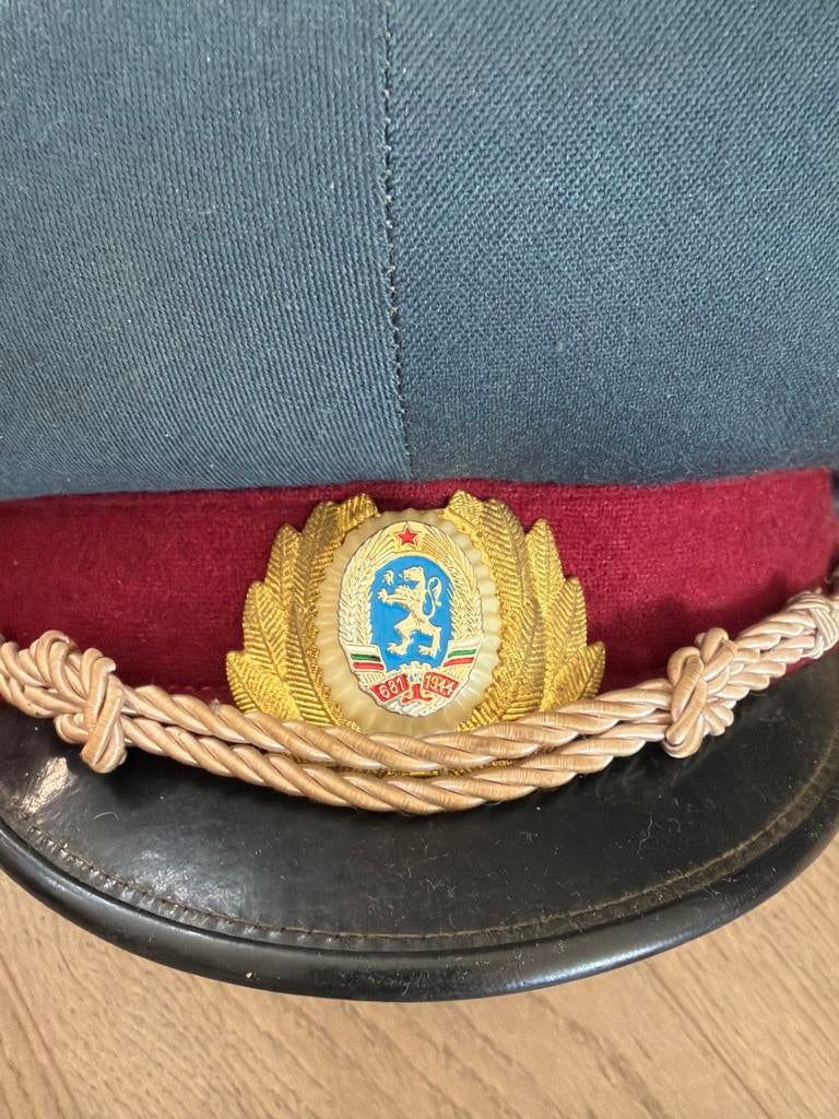 Bulgaarse Sovjet Muts - Militaire Hoofddeksel, Ophalen of Verzenden, Landmacht, Overige gebieden, Helm of Baret