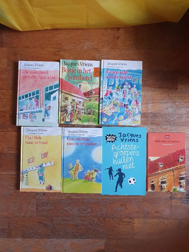 Groep zeven  en acht van  JACQUES VRIENS Hardcover, Ophalen of Verzenden, Gelezen