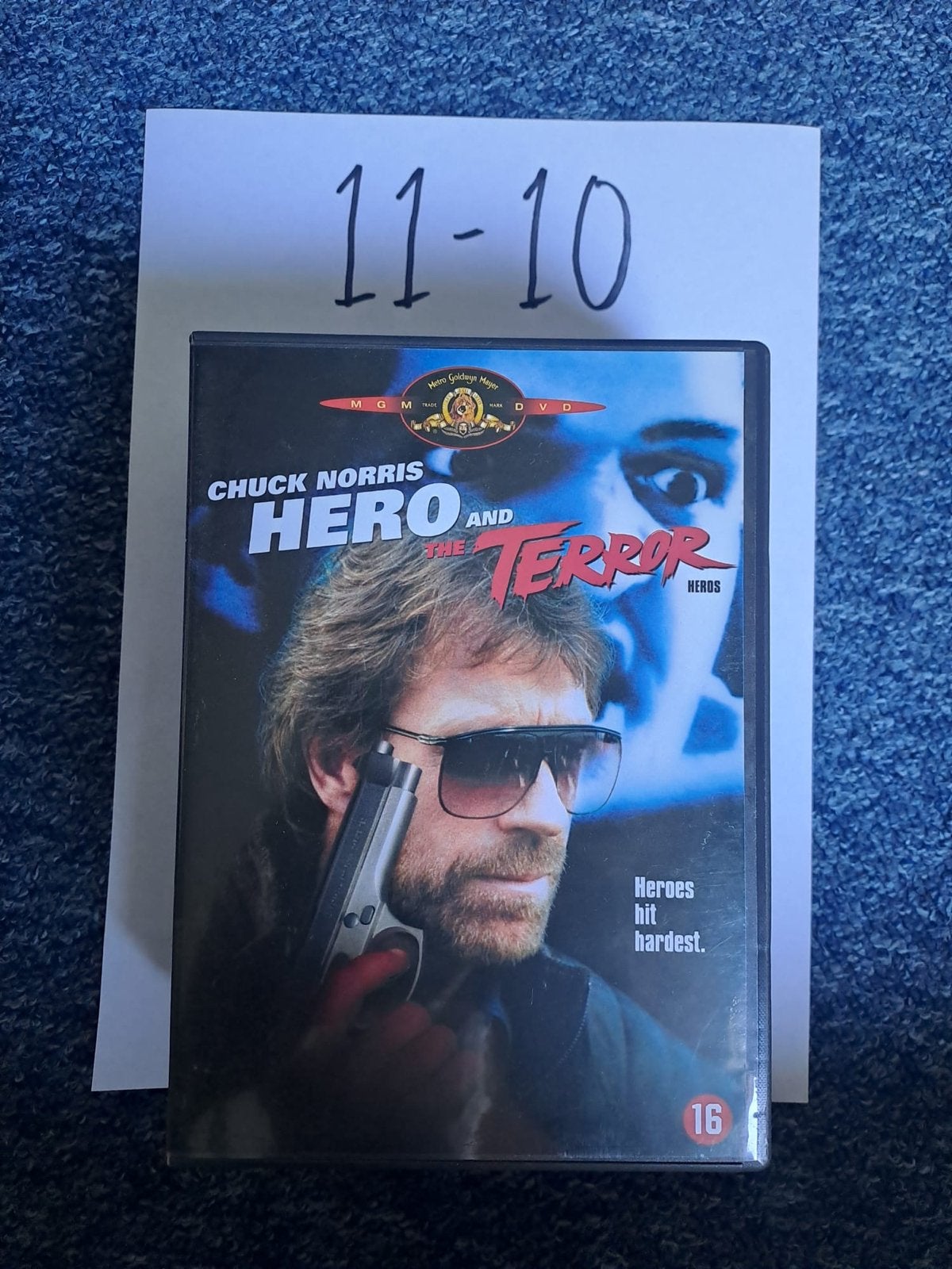 Chuck Norris - Hero and the Terror DVD, Vanaf 16 jaar, Ophalen of Verzenden, Zo goed als nieuw, Actie