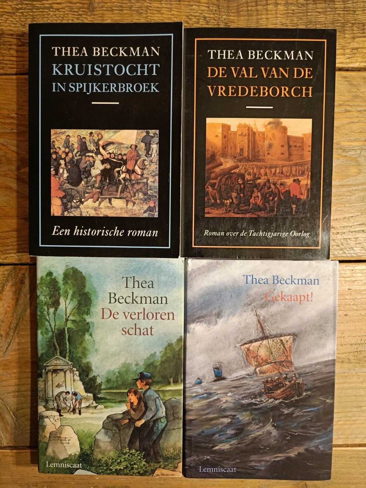 4 Kinderboeken van Thea Beckman., Ophalen of Verzenden, Zo goed als nieuw
