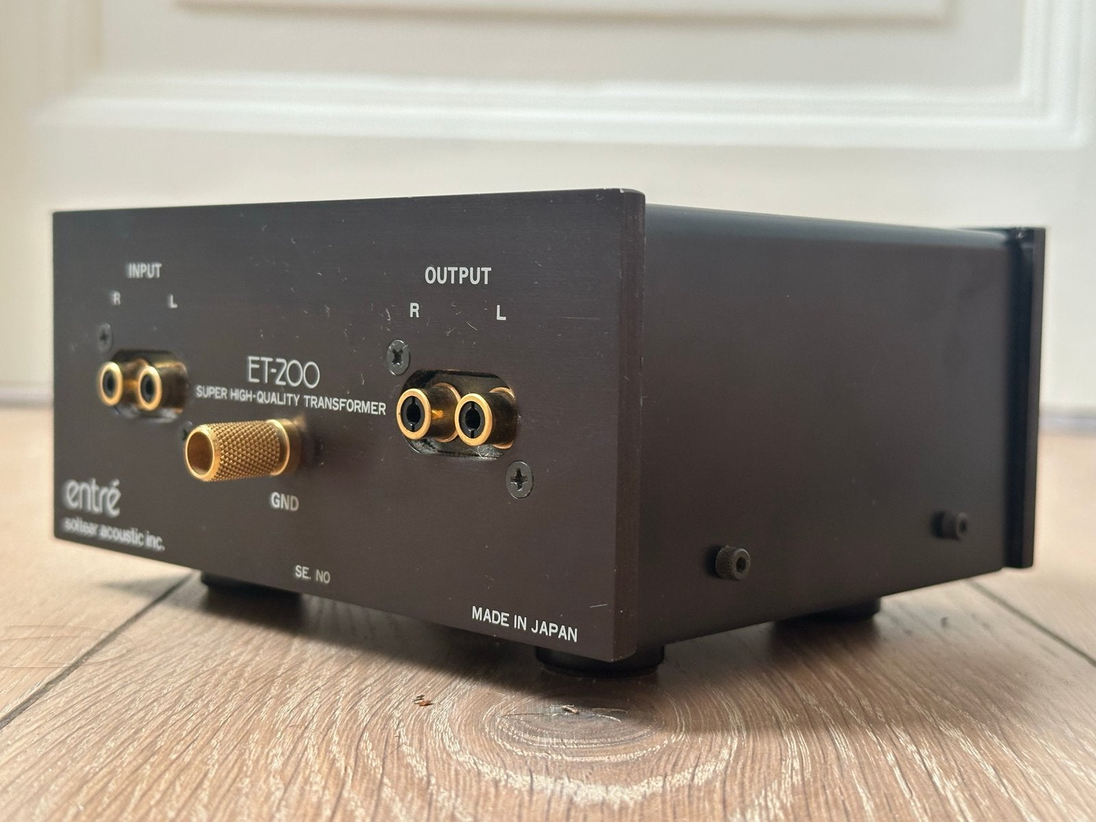 Entré ET-200 Phono SUT Step Up Transformer, Ophalen of Verzenden, Gebruikt