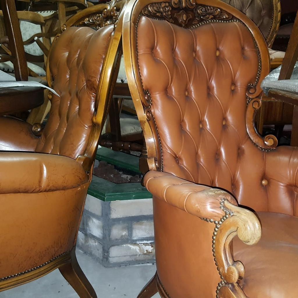 Barok fauteuils, Ophalen
