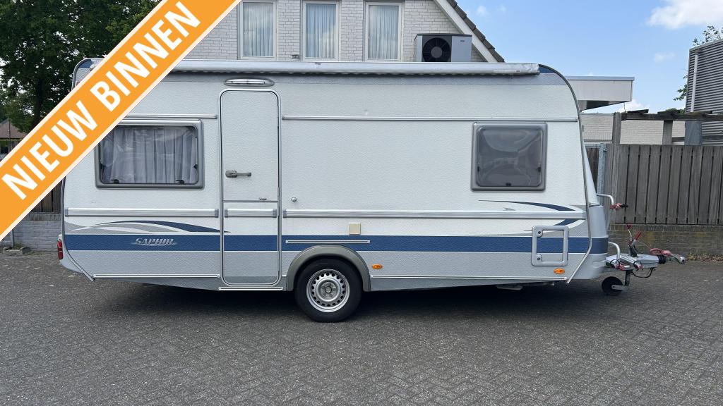 Fendt Saphir 470 Fransbed/rondzit/1360kg, Caravans en Kamperen, Caravans, Rondzit, Bedrijf, Overige typen, Tot en met 4