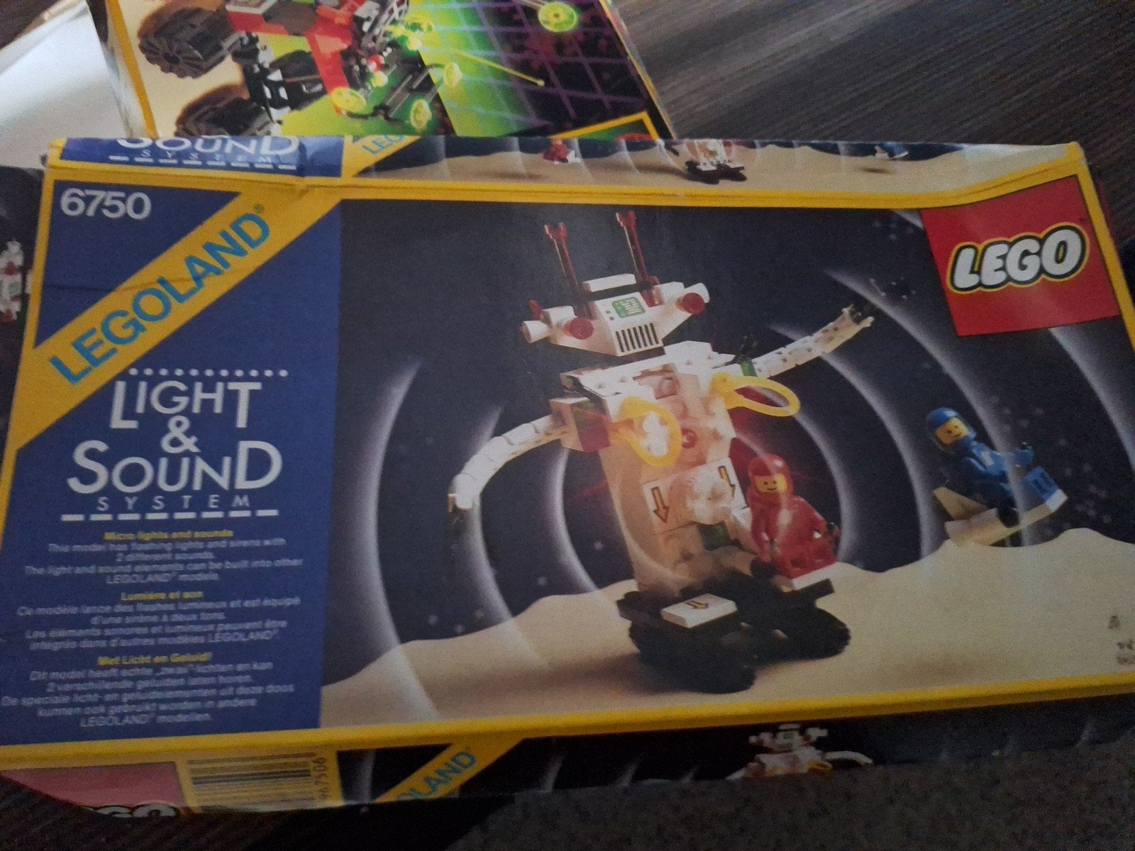 LEGO Legoland Light & Sound System 6750 (bijna compleet), Ophalen of Verzenden, Gebruikt