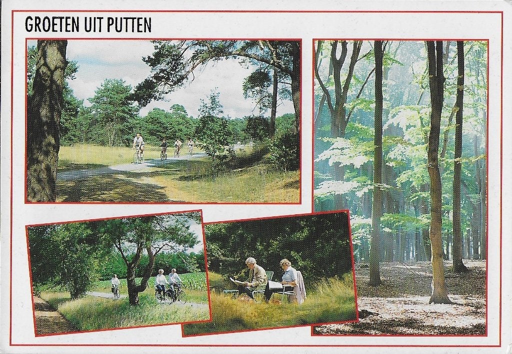Kr3116 Gelopen ansichtkaart groeten uit putten, Ophalen of Verzenden, 1980 tot heden, Gelopen, Gelderland