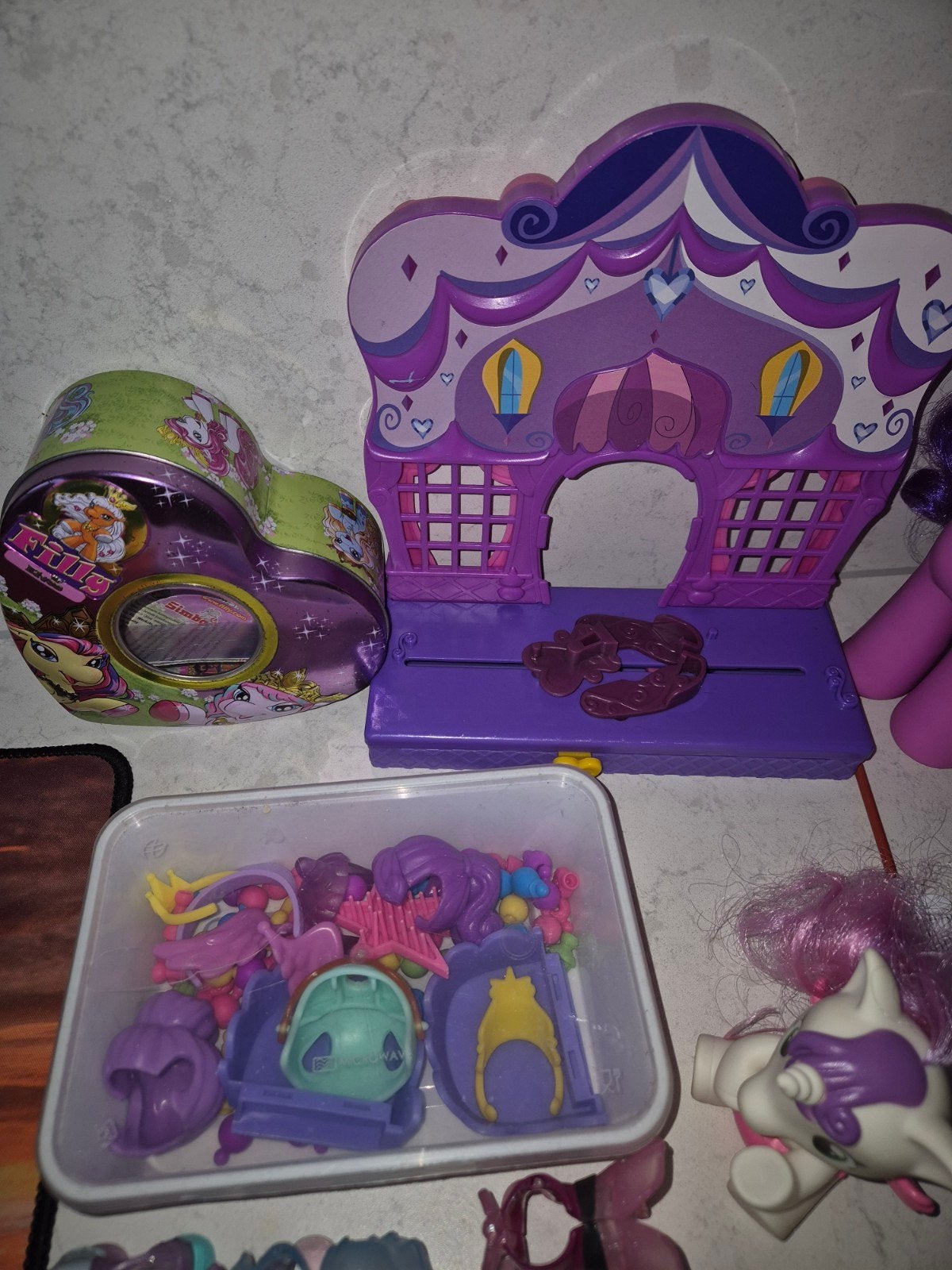 My Little Pony verzameling oa 79x Filly figuren poppetjes, Ophalen of Verzenden, Zo goed als nieuw
