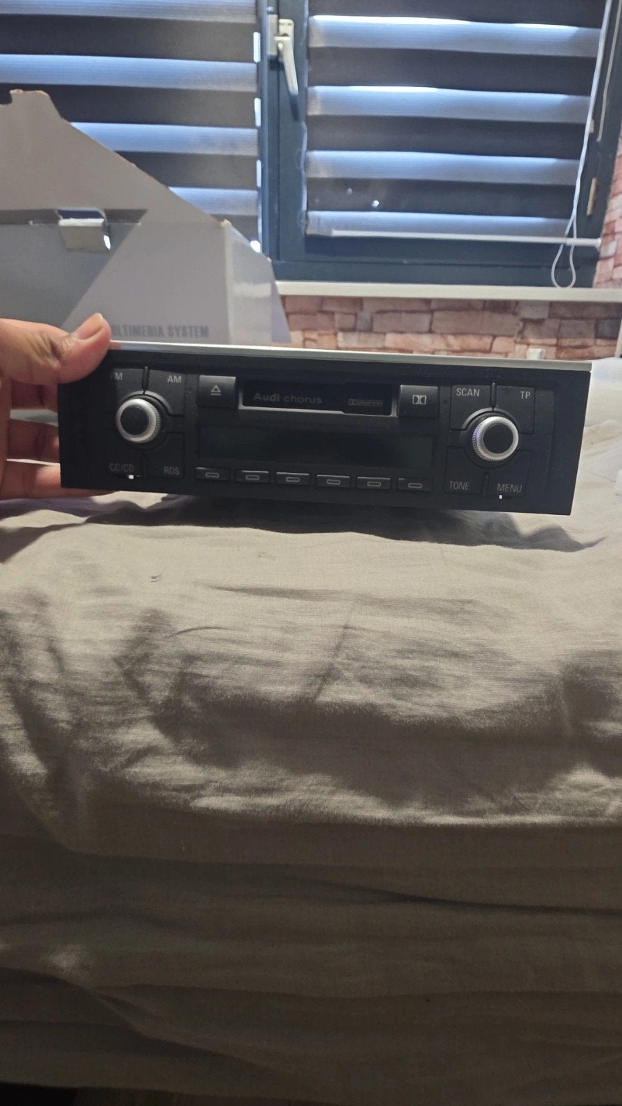 Audi Concert Radio met Kabelboom, Ophalen of Verzenden, Gebruikt