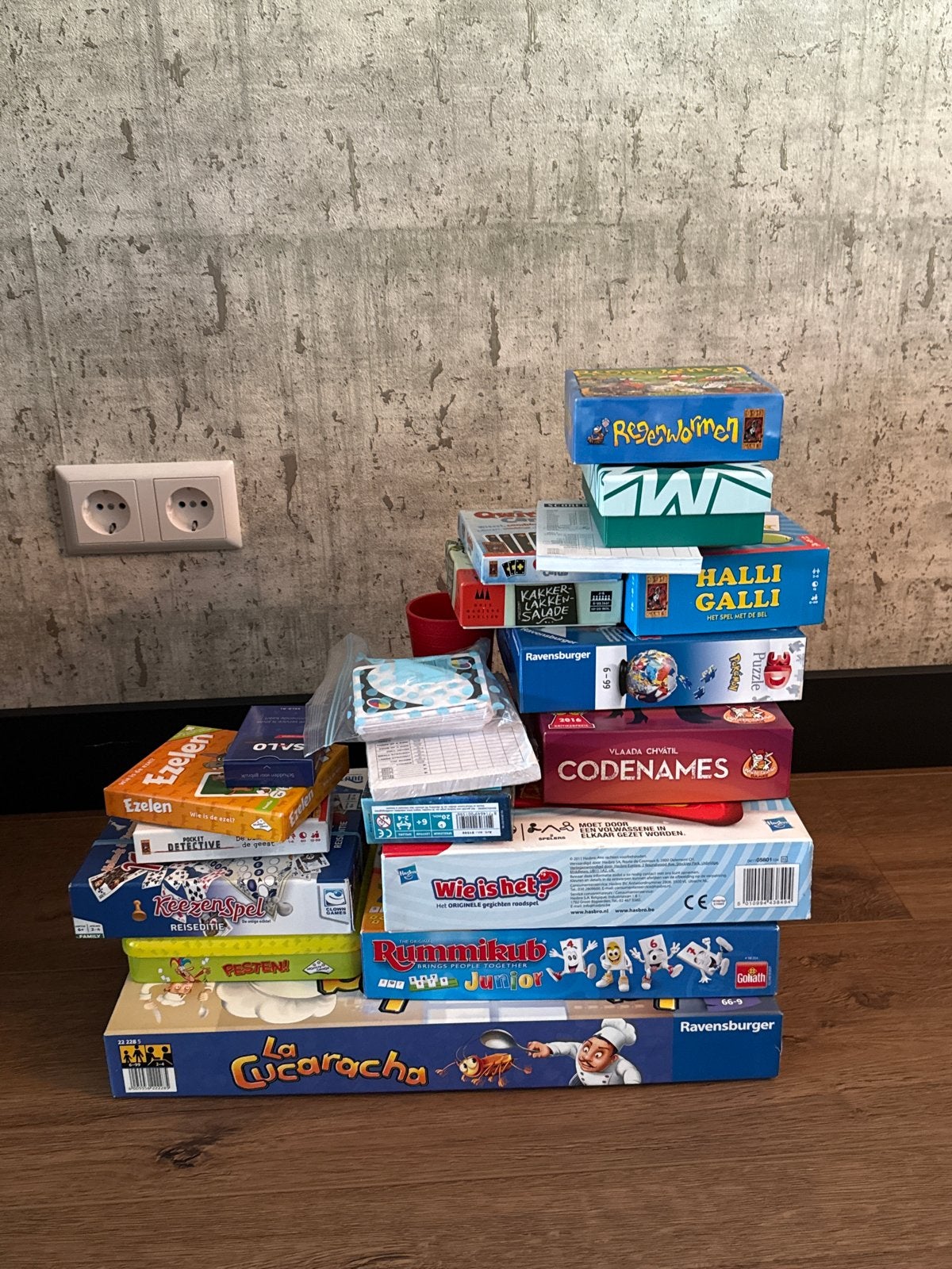 Grote collectie bordspellen - veel zo goed als nieuw, Drie of vier spelers, Ophalen, Zo goed als nieuw, Reisspel