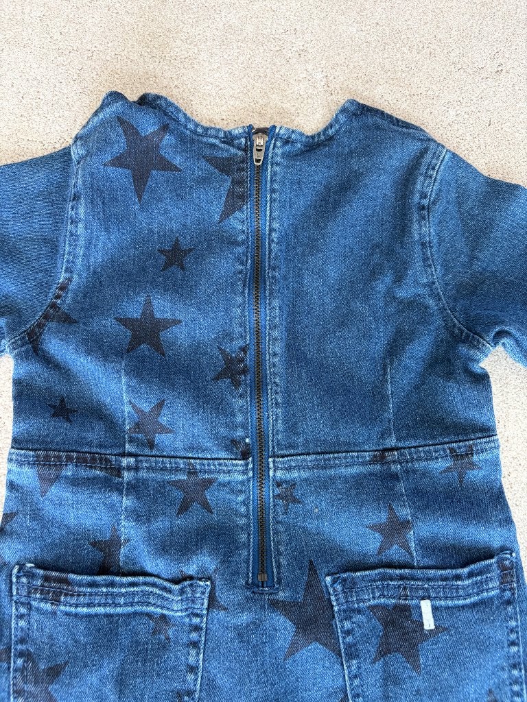 Stella McCartney kids jurk - denim/ster maat 4 jaar, Meisje, Overige typen, Nieuw, Ophalen of Verzenden