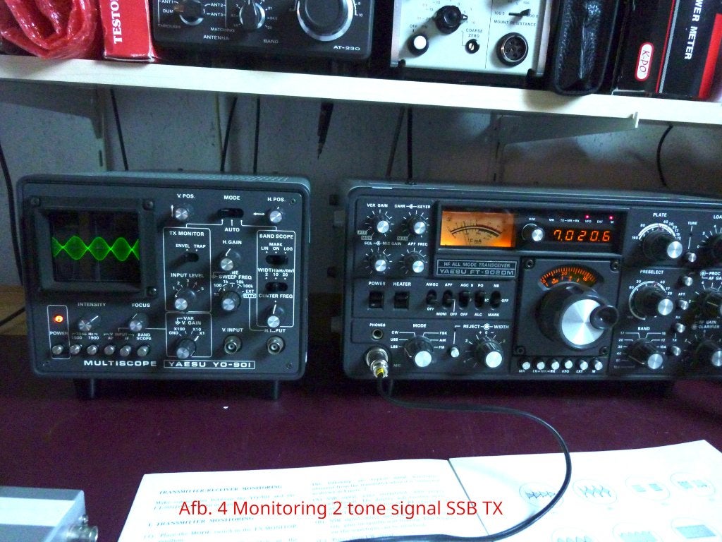 Yaesu YO-901 Multiscope direct QRV, Telecommunicatie, Zenders en Ontvangers, Ophalen, Refurbished, Zender en Ontvanger
