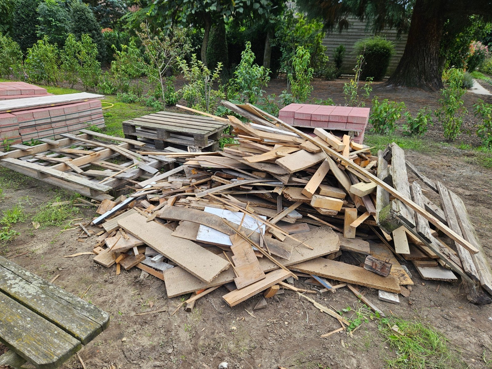 Stookhout - Gemengd hout voor de kachel, 3 tot 6 m³, Ophalen, Overige houtsoorten, Blokken