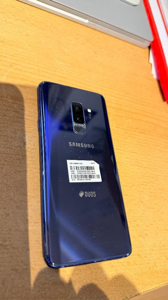 Samsung S9 DUOS, Ophalen, Blauw, Zo goed als nieuw, 64 GB