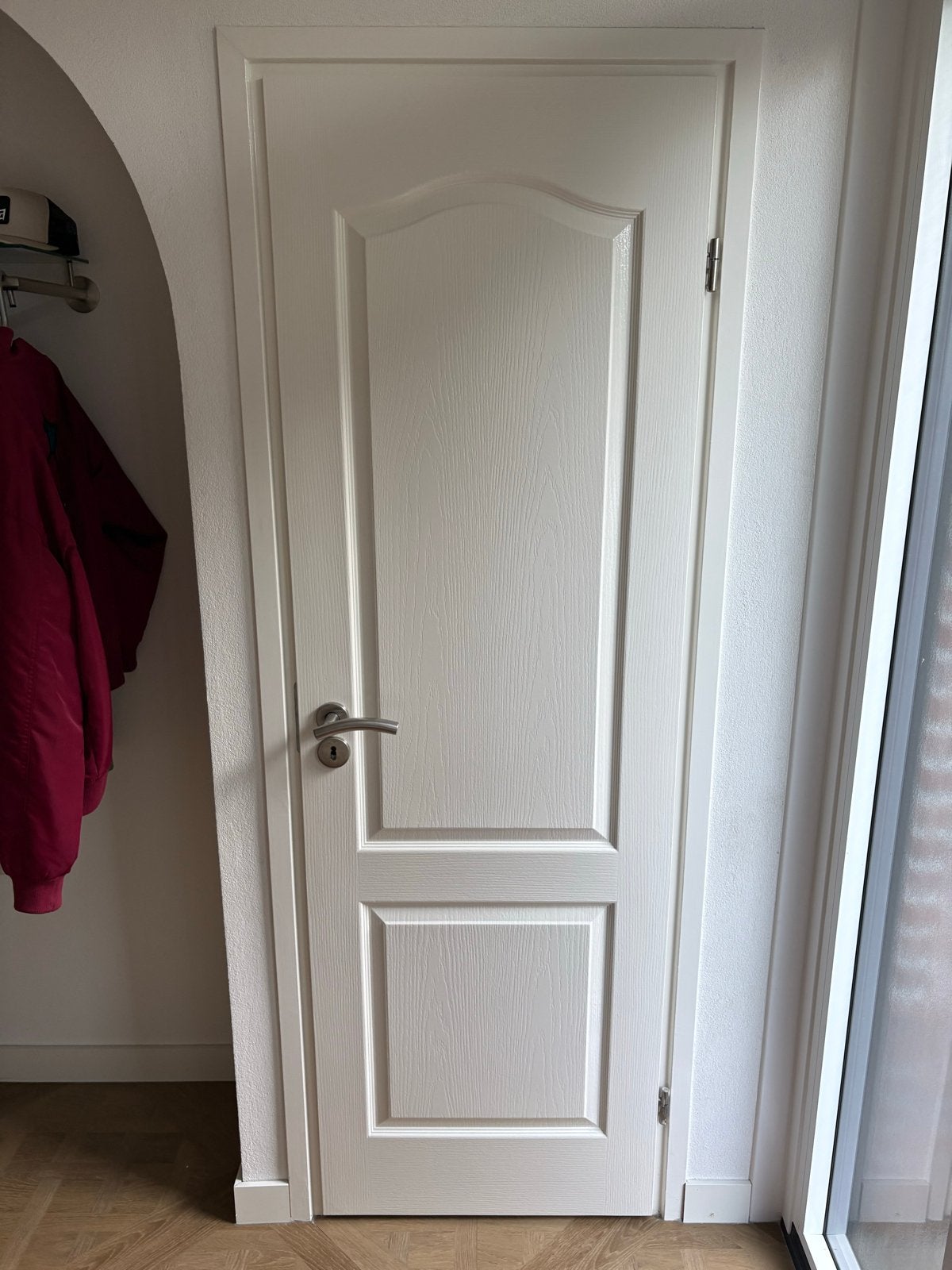 Witte binnendeuren met kleine gebruikerssporen, Ophalen, Gebruikt, 80 tot 100 cm, Binnendeur