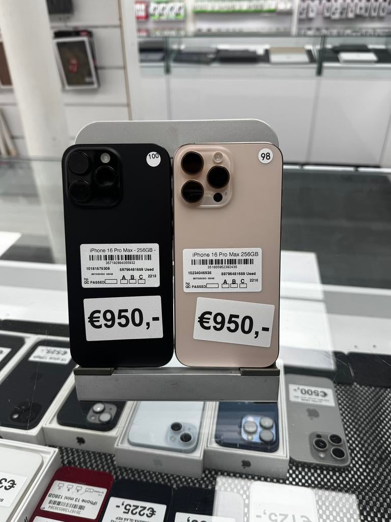 iPhone 17 / 16 Pro Max / 15 Pro / 14 Pro Max /14 pro, 99 %, Zwart, 1 TB, Ophalen of Verzenden