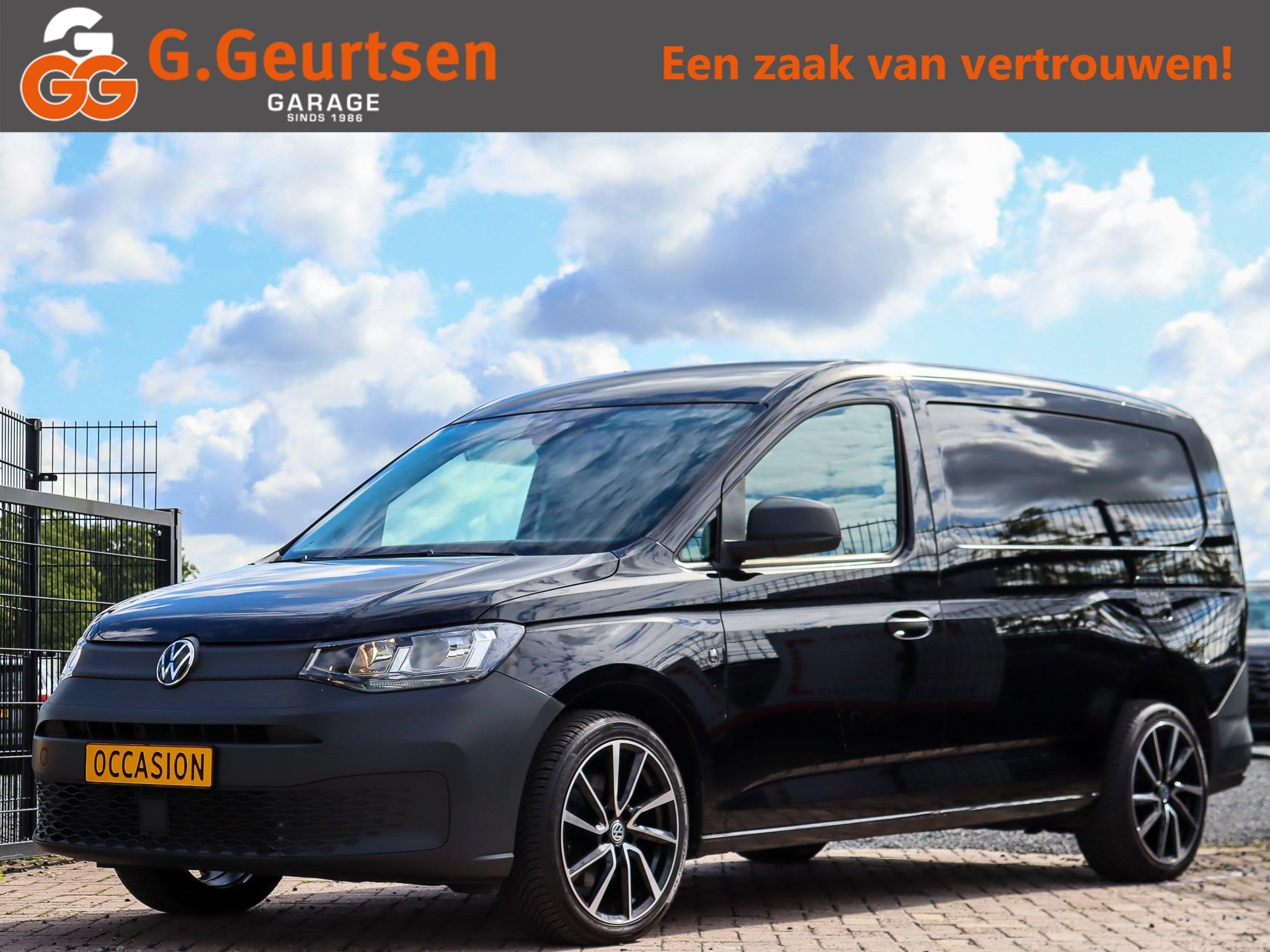 Volkswagen Caddy Cargo Maxi 2.0 TDI Trekhaak, Stoelverwarmin, Gebruikt, 4 cilinders, Volkswagen, Zwart