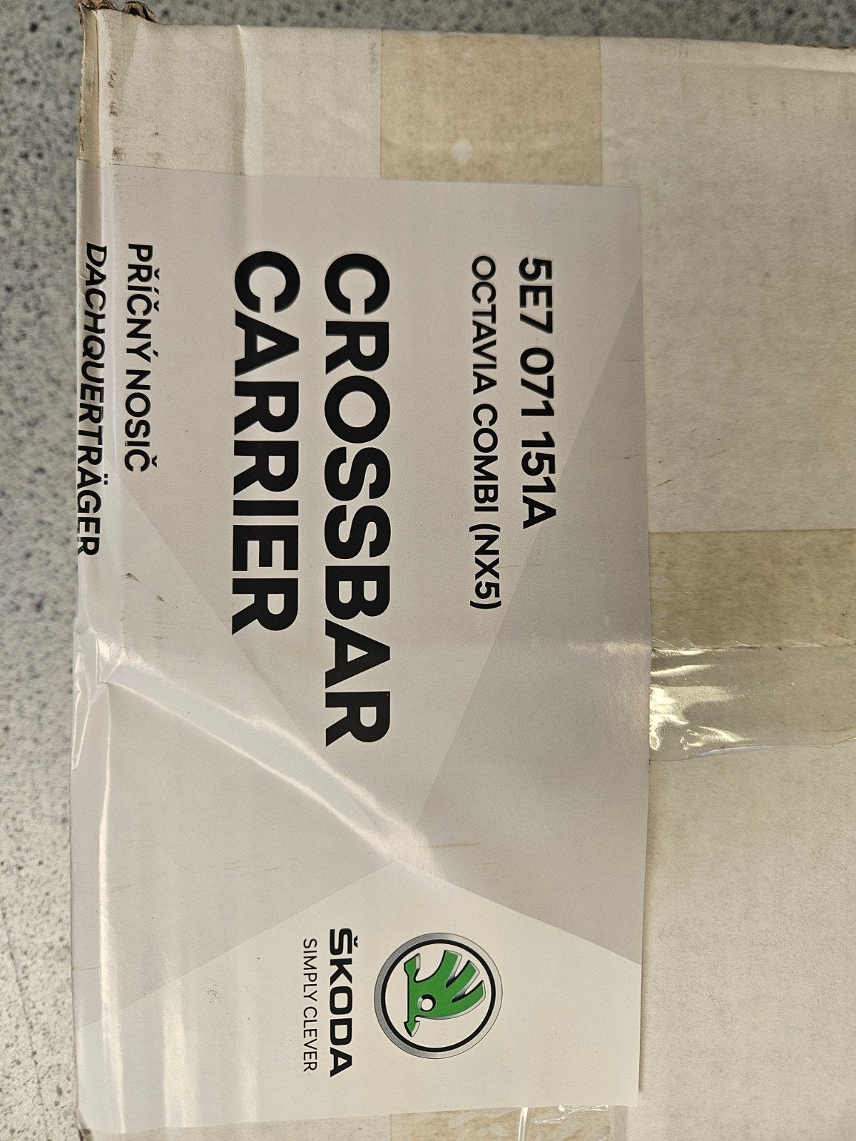 Nieuwe Originele Skoda Dakdragers Octavia Kodiaq Karoq, Auto diversen, Dakdragers, Ophalen, Nieuw