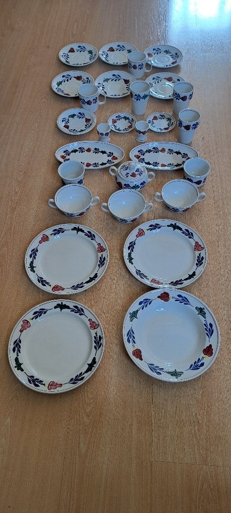 Boerenbont servies, Ophalen, Gebruikt, Landelijk/Boerenbont, Royal Boch