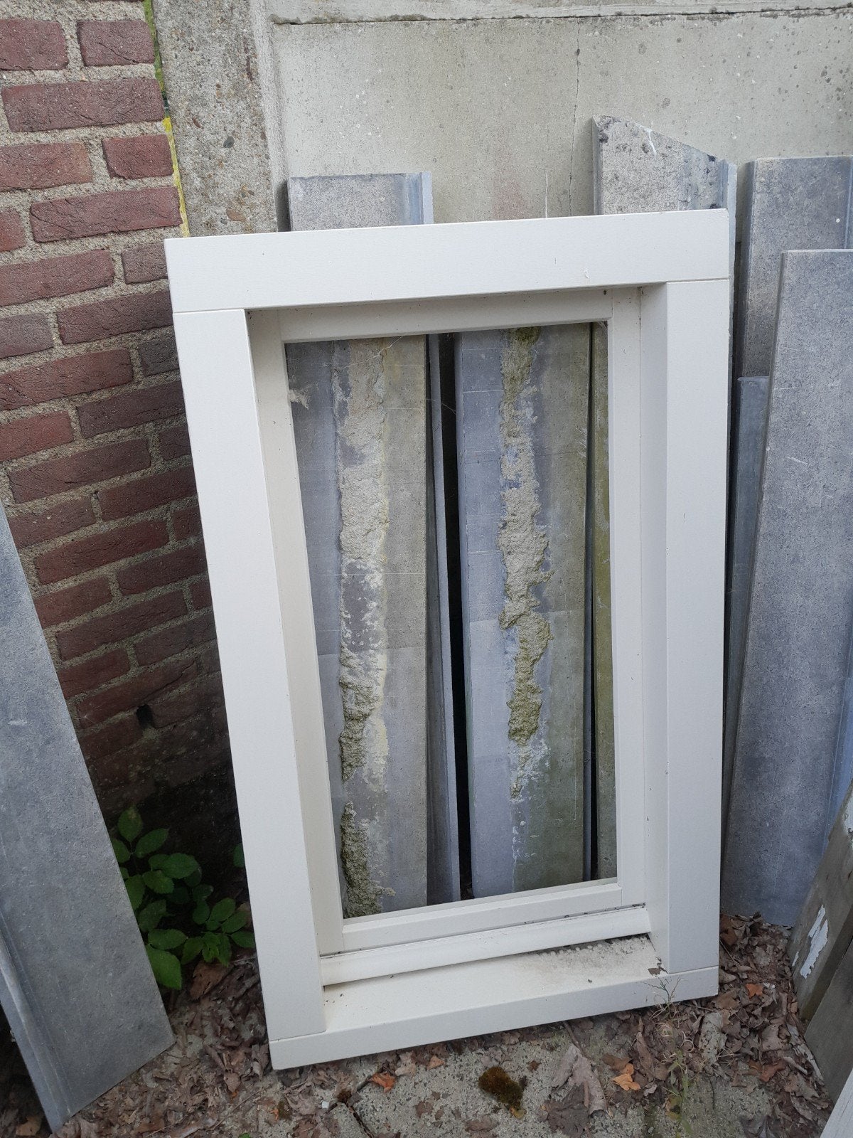 Houten raamkozijn 125x75 cm, 14 cm dik, Gebruikt, Overige typen, Minder dan 200 cm, Hout