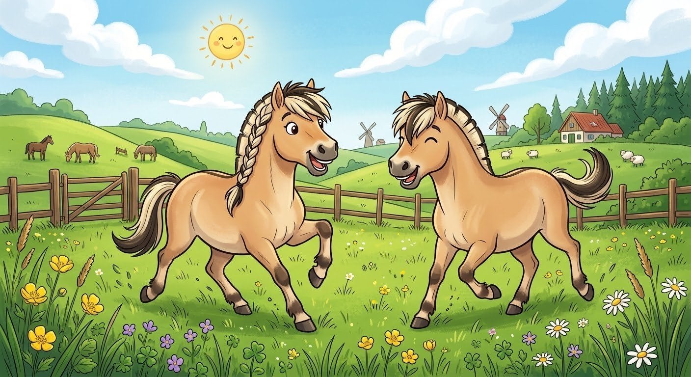 gezocht: pensionstalling voor 2 fjorden, Stalling, 2 of 3 paarden of pony's