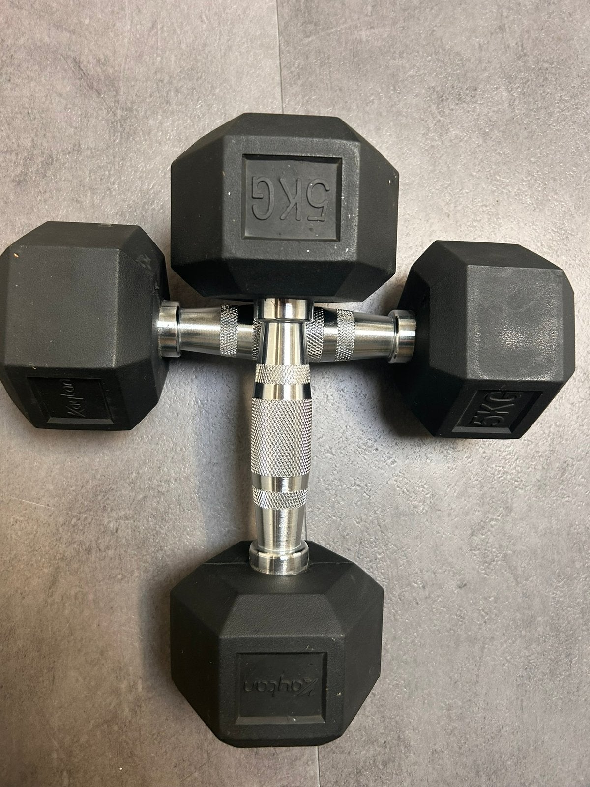 Dumbells 5 kg, Ophalen, Zo goed als nieuw, Dumbbell