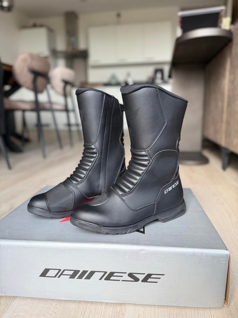 Dainese motorlaarzen dames, maat 42 - als nieuw, Motoren, Ophalen, Tweedehands, Dames, Laarzen