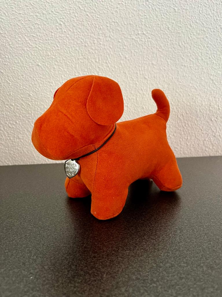 J-Line Deco Hond mat fluweel oranje/roest S Nieuw!, Nieuw, Ophalen of Verzenden, Textiel, Oranje