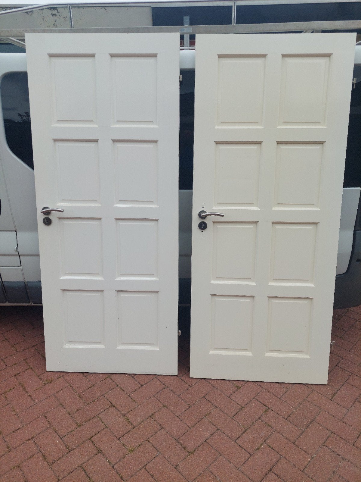 Paneel deur   opdek, Ophalen of Verzenden, Binnendeur, 200 tot 215 cm